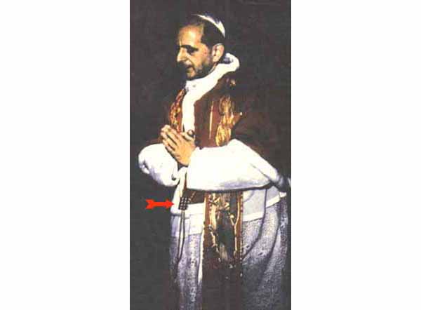 Pope Paul VI wearing Rational